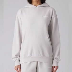 NEW Talentless Heavyweight Hooded Sweatshirt - Cement - XS